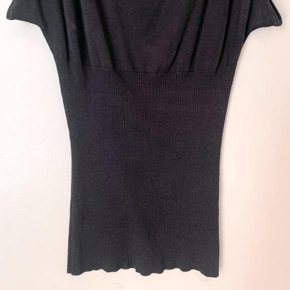 Marciano size S black knit top - Picture 7 of 7